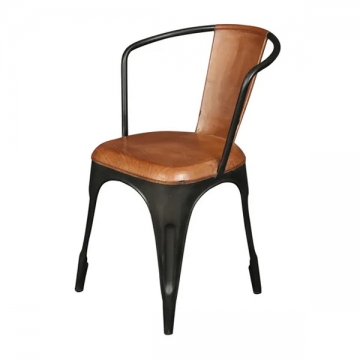 Leather Cafe Chair Manufacturers in Naila Janjgir